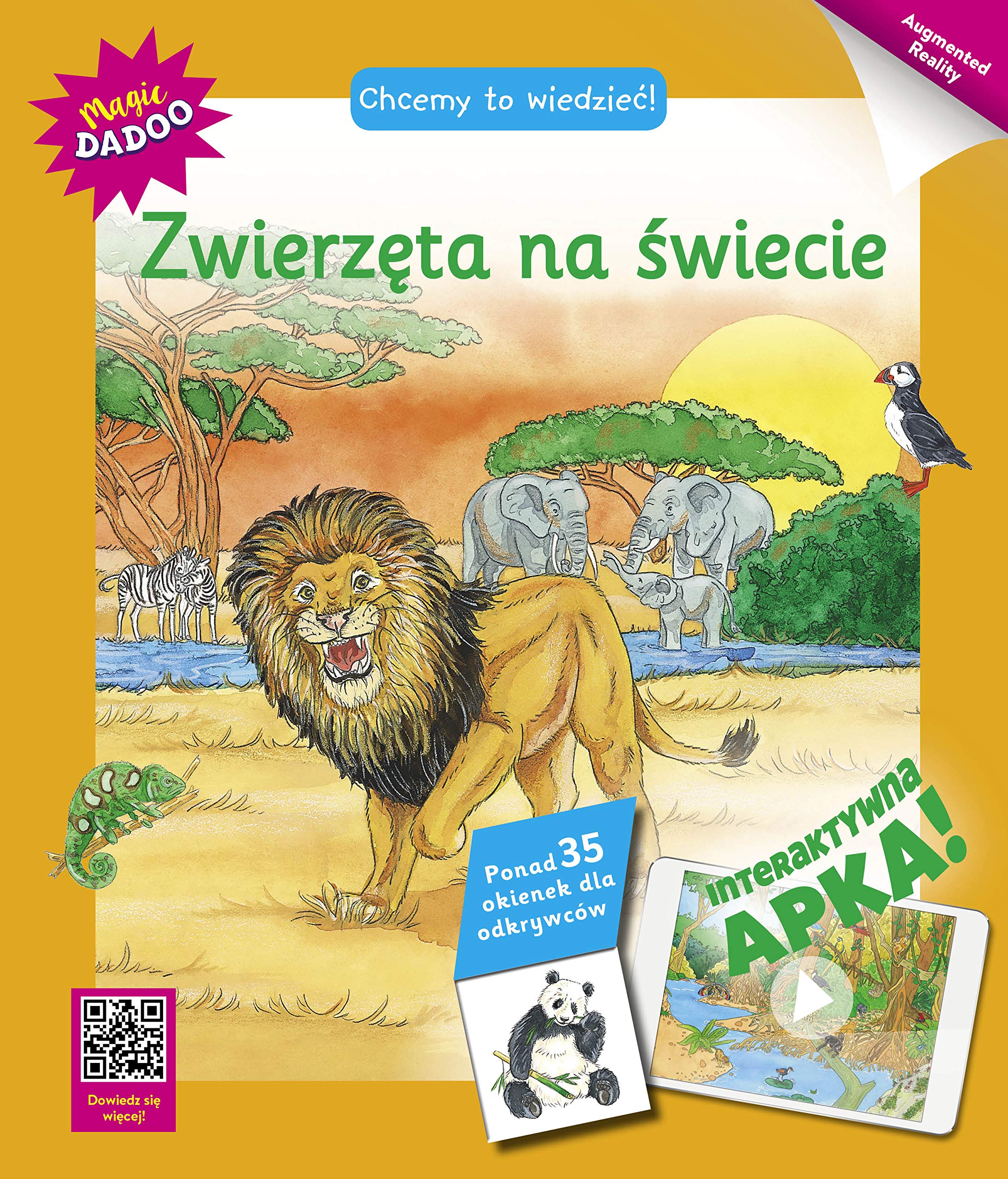 Zwierzeta na swiecie: Chcemy to wiedziec! Interaktywna Apka! Non-fiction