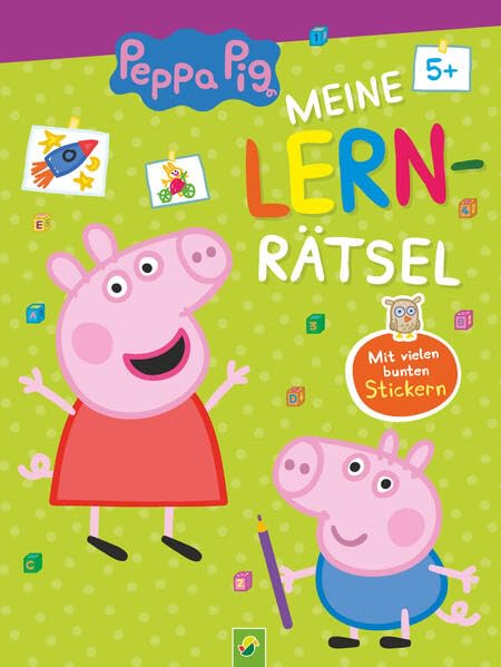 Peppa Pig Meine Lernrätsel: Mit vielen bunten Stickern book