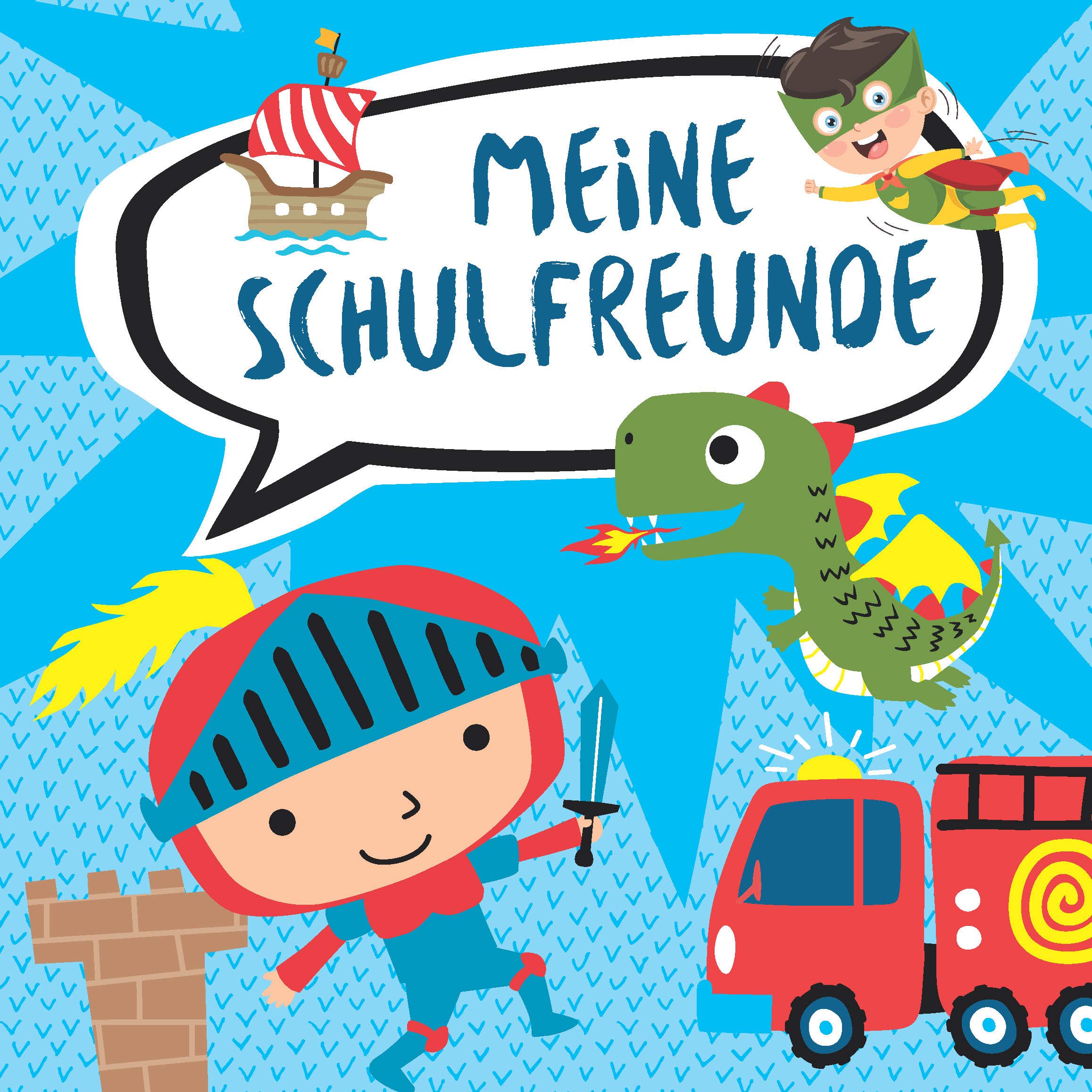 Meine Schulfreunde für Jungen (Motiv Ritter) Living & Furnishing