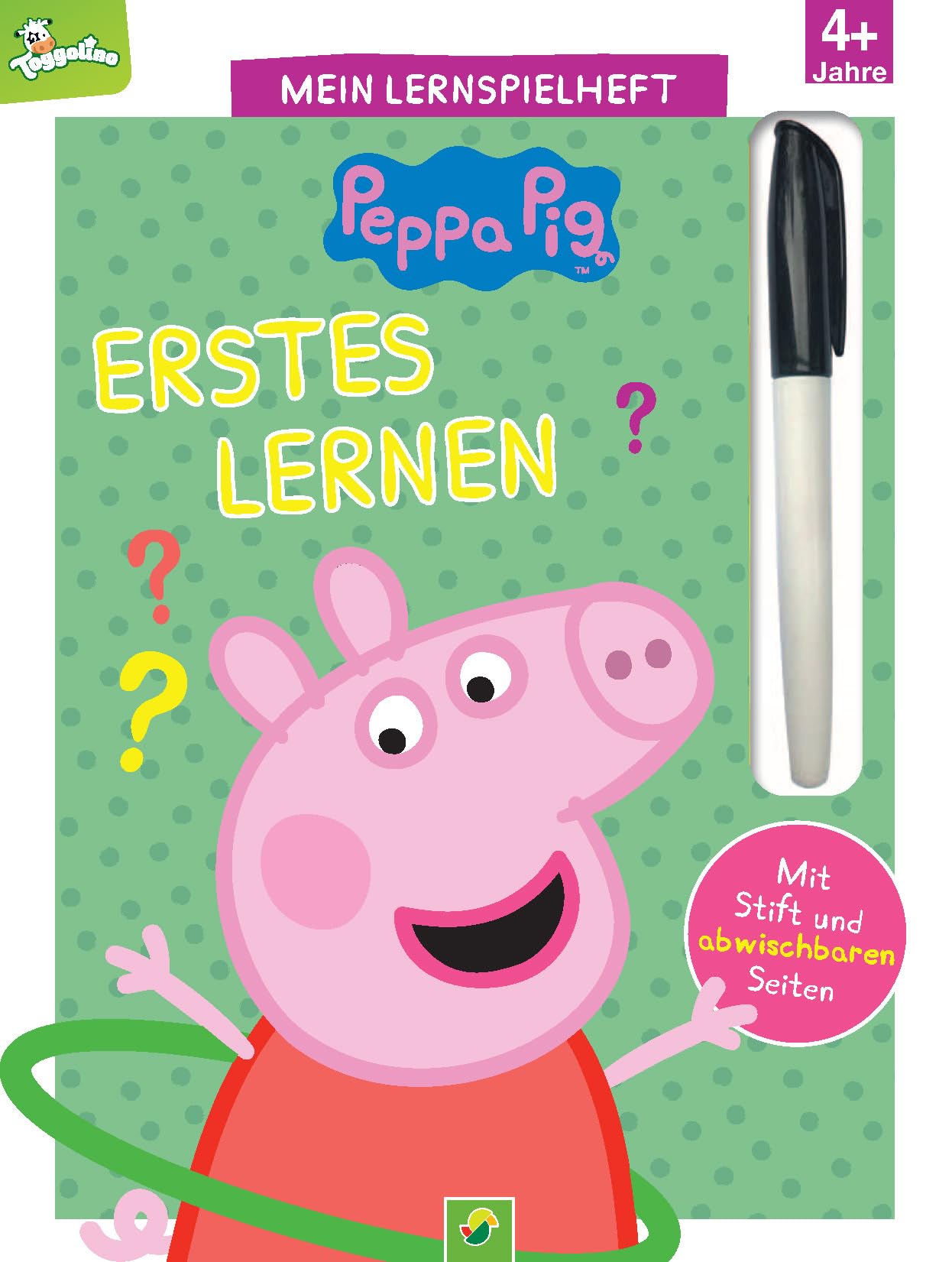 Mein Lernspielheft Peppa Pig Erstes Lernen: Ab 4 Jahren. Mit Stift und abwischbaren Seiten Non-fiction