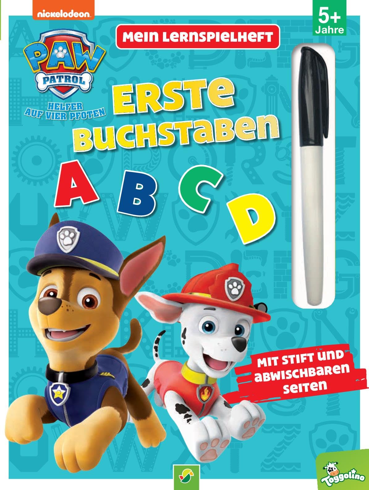 Mein Lernspielheft PAW Patrol Erste Buchstaben: Ab 5 Jahren. Mit Stift und abwischbaren Seiten Non-fiction