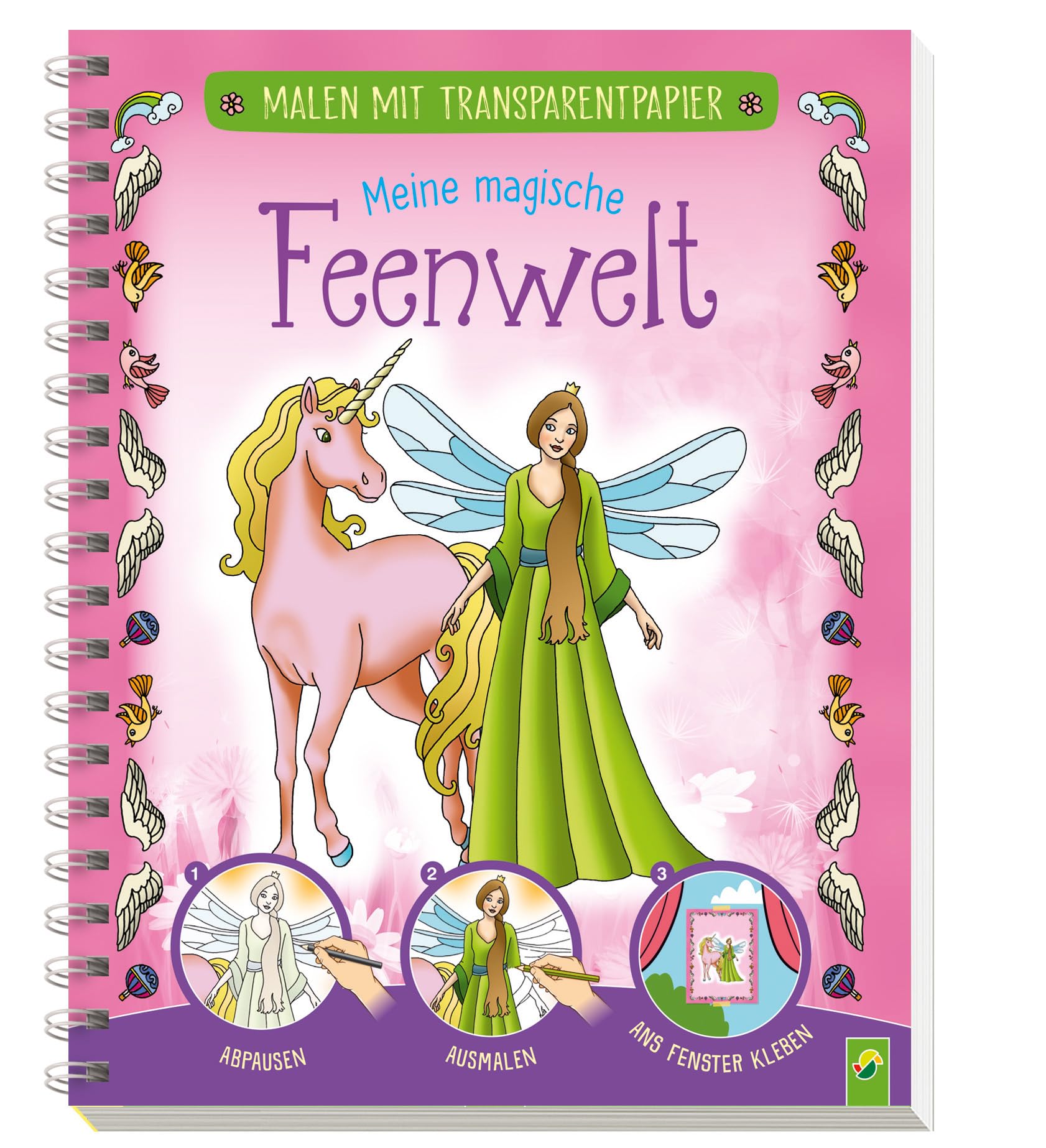 Malen mit Transparentpapier: Meine magische Feenwelt book