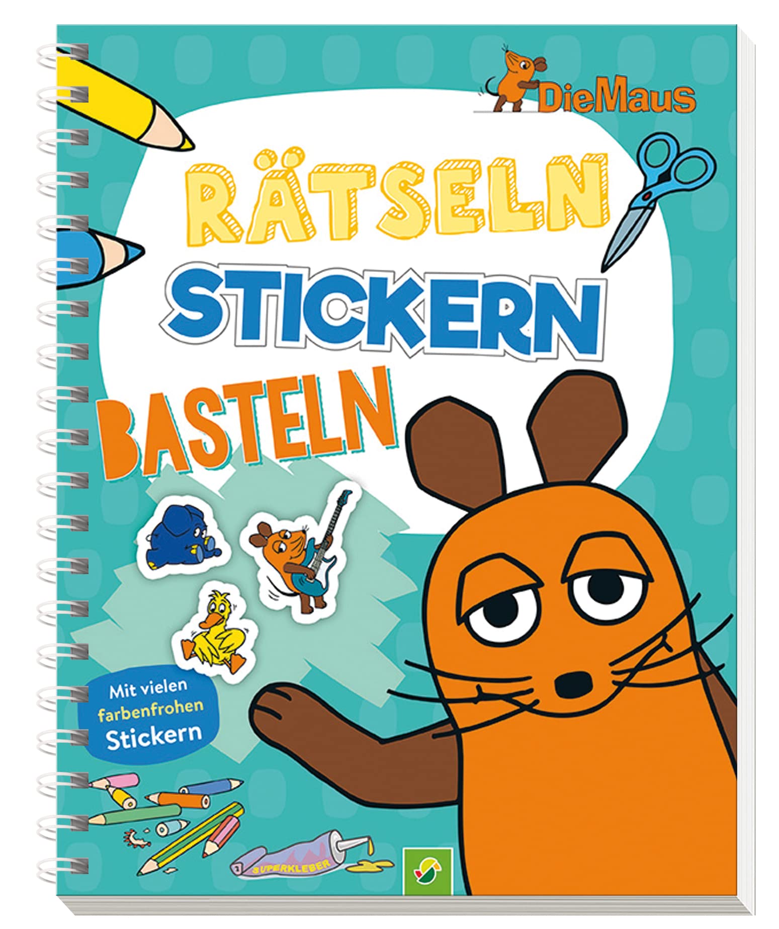 Die Maus - Rätseln, Stickern, Basteln: Die Sendung mit der Maus. Mit vielen farbenfrohen Stickern. Für Kinder ab 4 Jahren Social Sciences