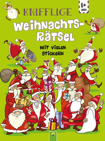Knifflige Weihnachtsrätsel: Mit vielen Stickern | Ab 6 Jahren Tiptoi & Games