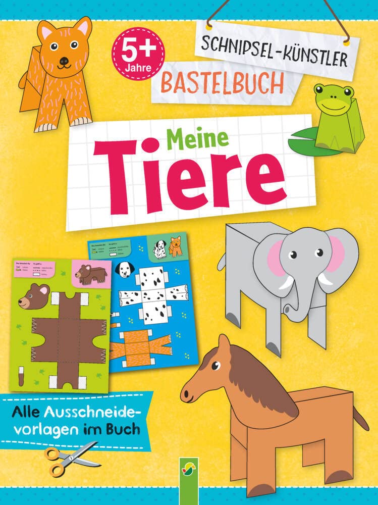 Schnipsel-Künstler Bastelbuch Meine Tiere: Alle Ausschneidevolagen im Buch. Ab 5 Jahren Non-fiction