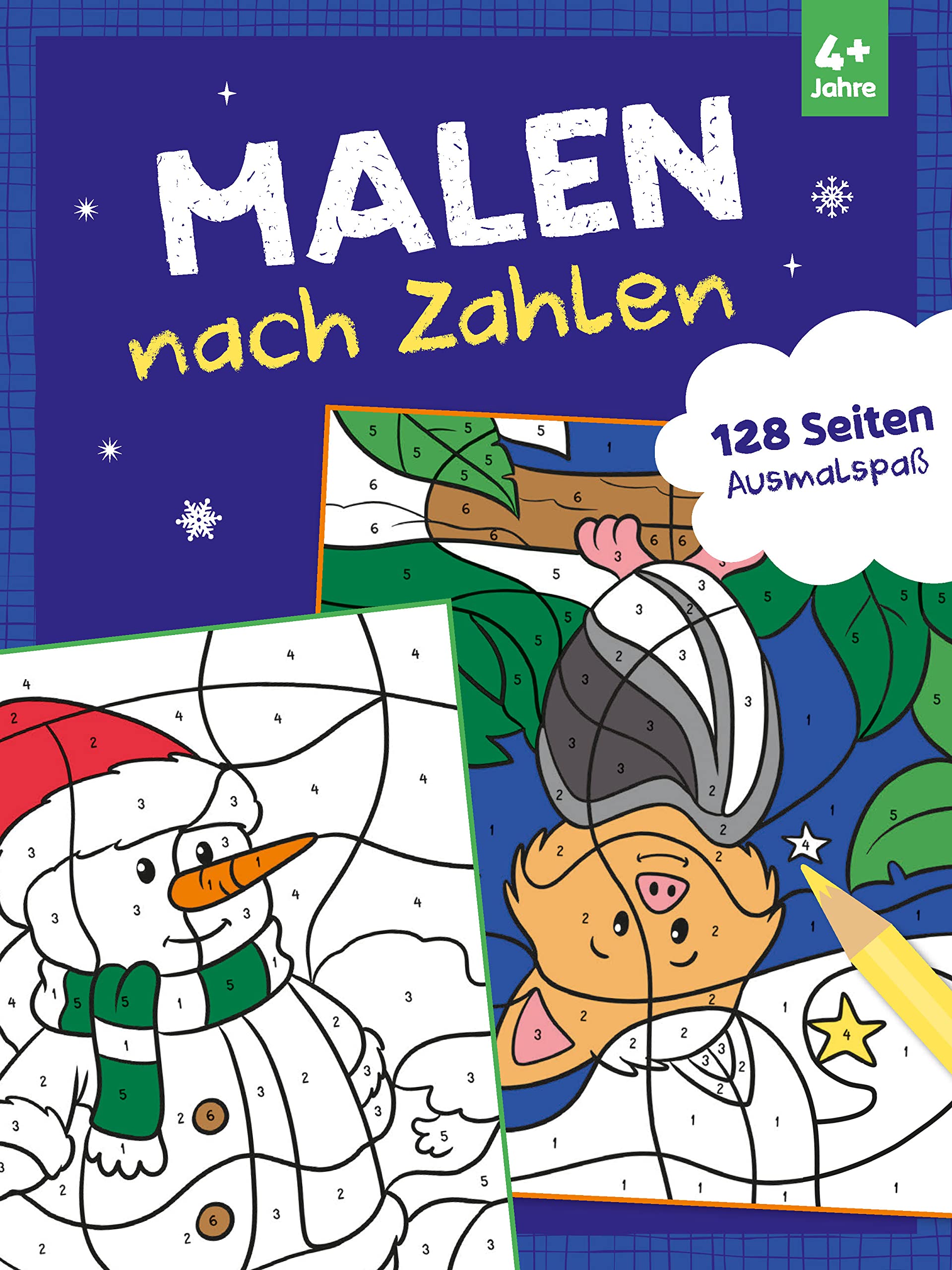 Malen nach Zahlen. Spielerisch Zahlen und Farben lernen Non-fiction