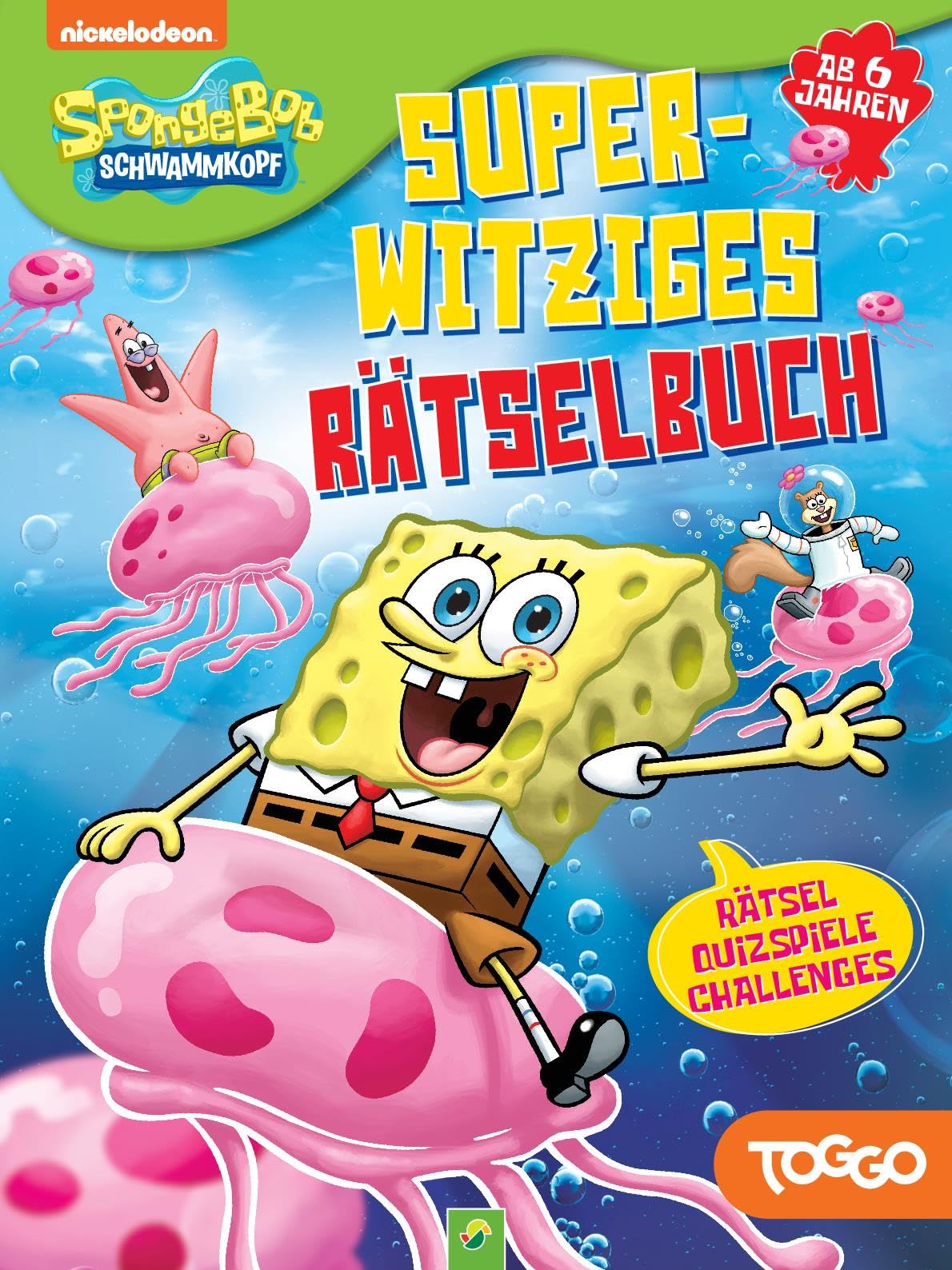 SpongeBob Super-witziges Rätselbuch Tiptoi & Games