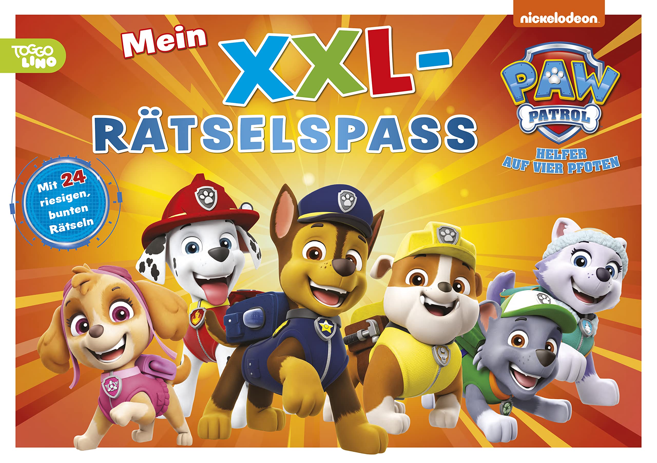 Mein XXL-Rätselspaß PAW Patrol: Mit 24 riesigen, bunten Rätseln für Kinder ab 4 Jahren Leisure, Home & Garden