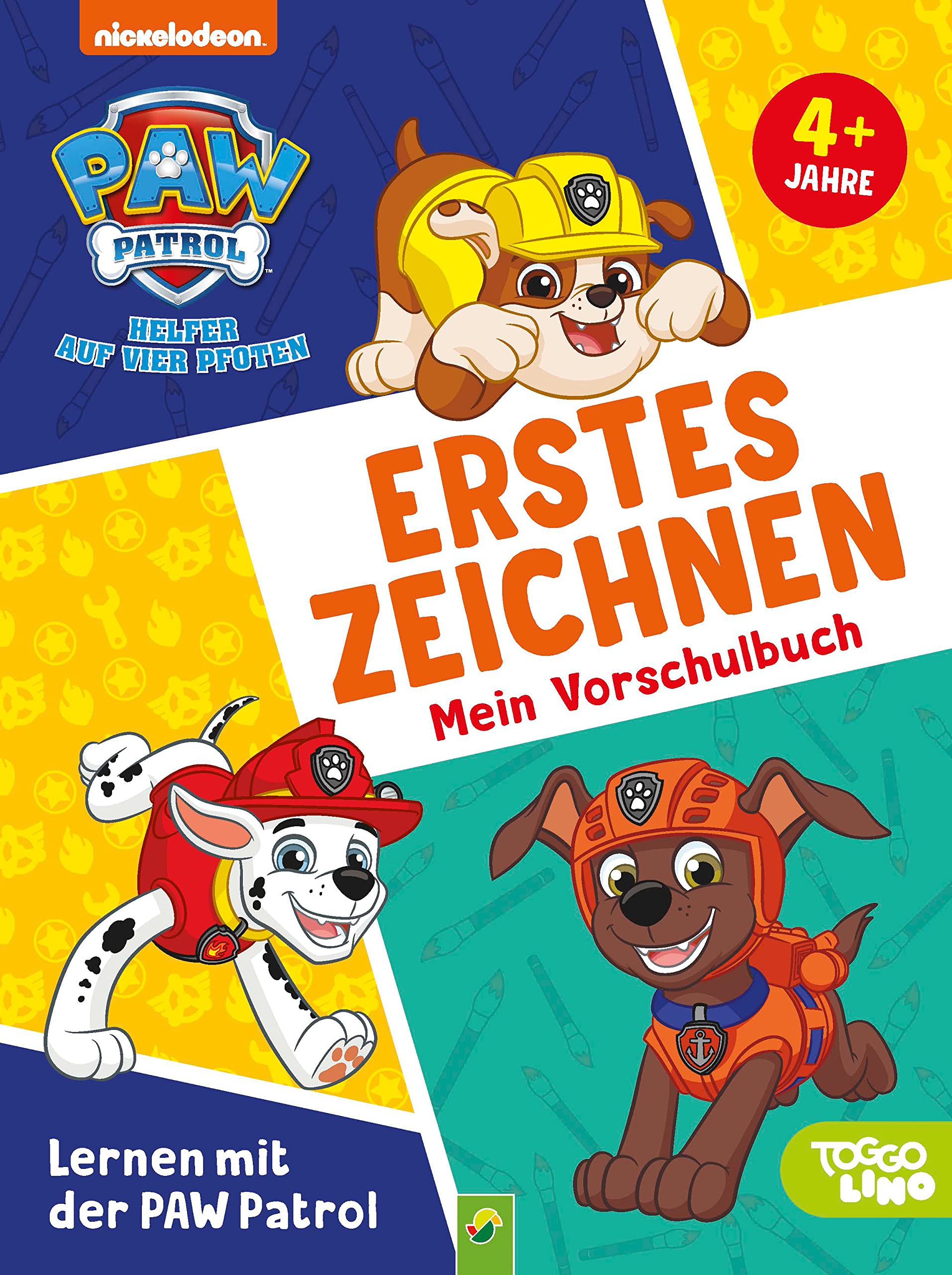 Lernen mit der PAW Patrol: Erstes Zeichnen. Mein Vorschulbuch: Übungsheft für Kita und Vorschule. Für Kinder ab 4 Jahren Non-fiction