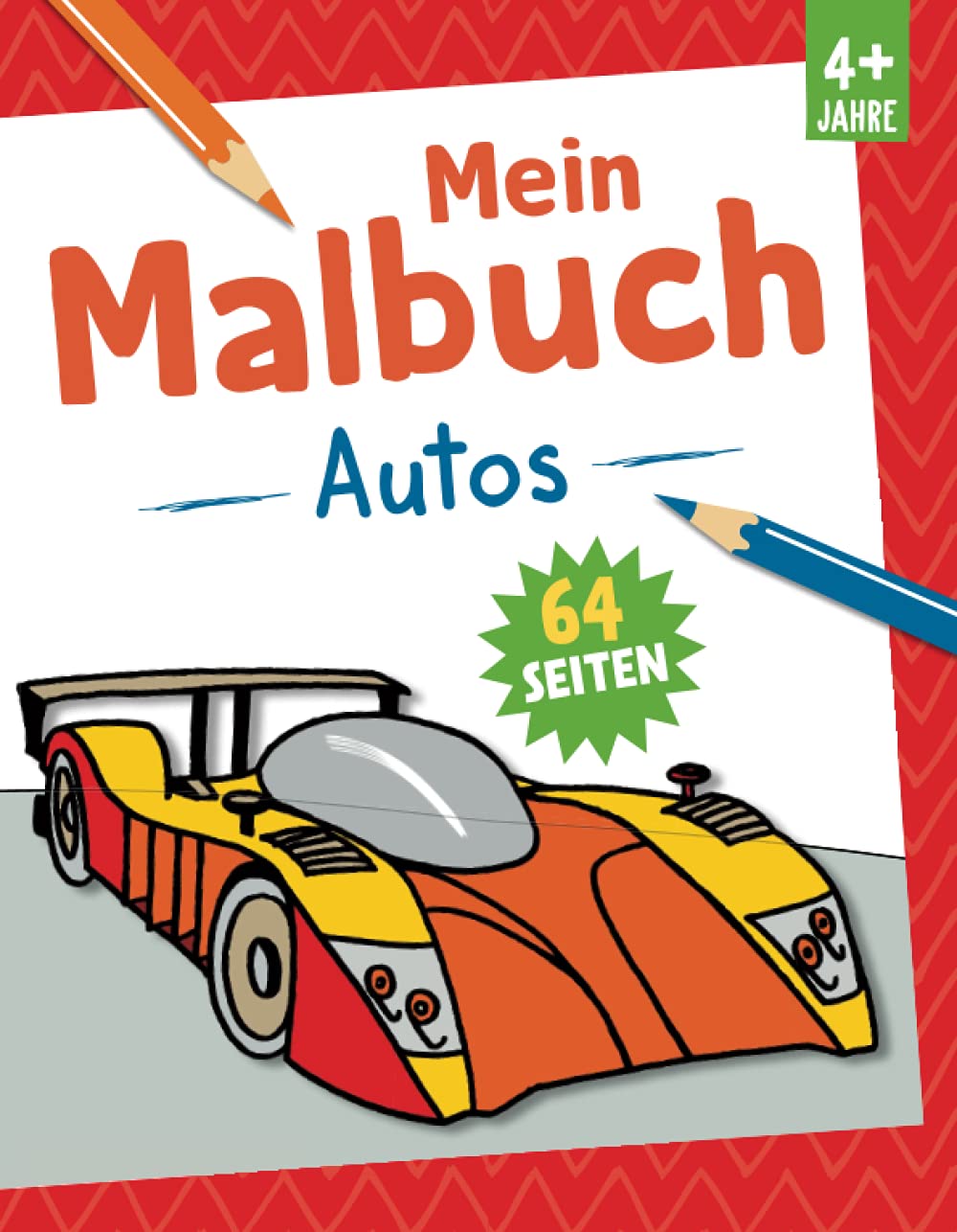 Mein Malbuch Autos: Ab 4 Jahre. 64 Seiten Tiptoi & Games