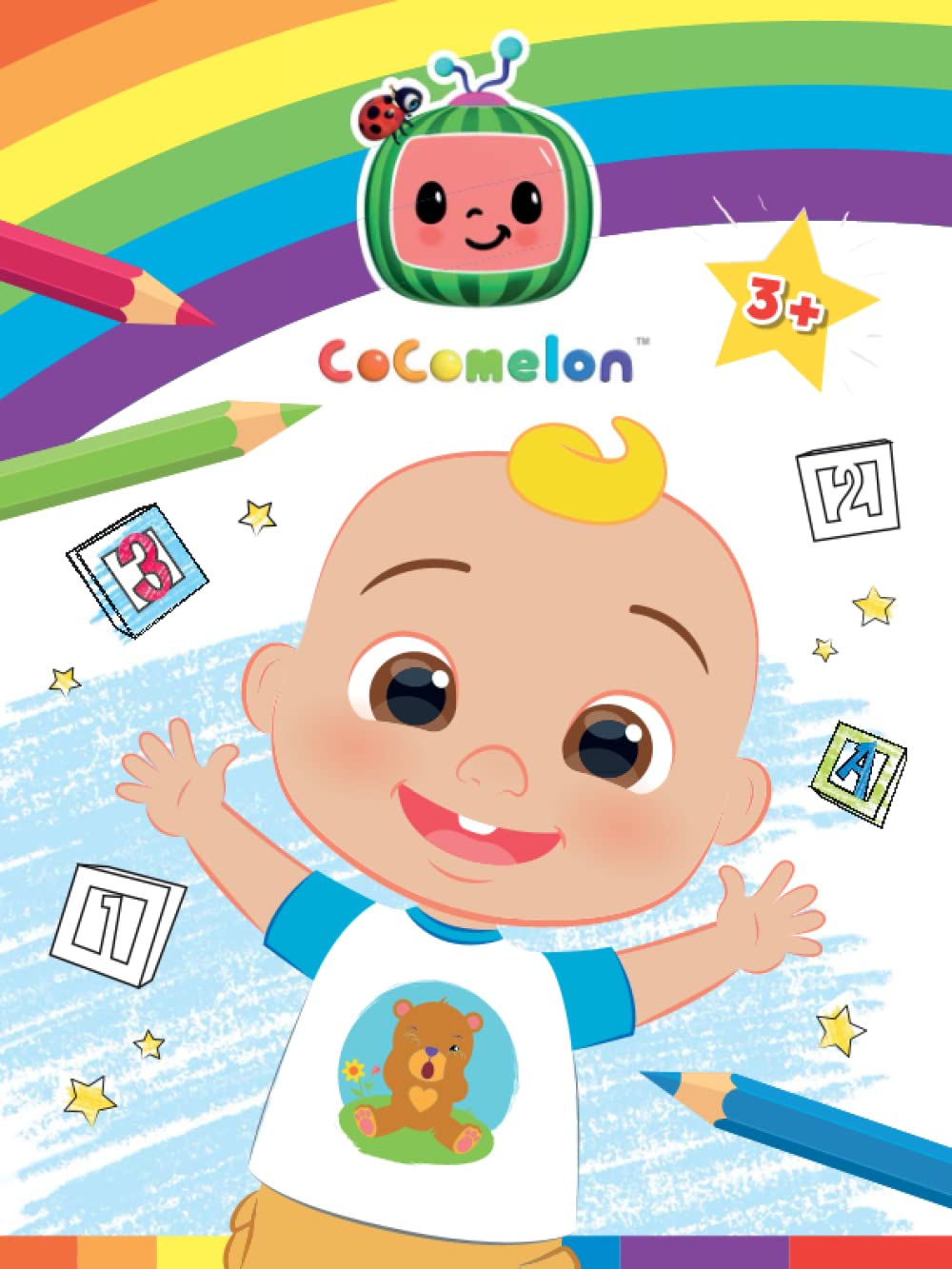 CoComelon Colouring Book: 64 colouring pages for children aged 3 and over. Official licensed product of CoComelon Books