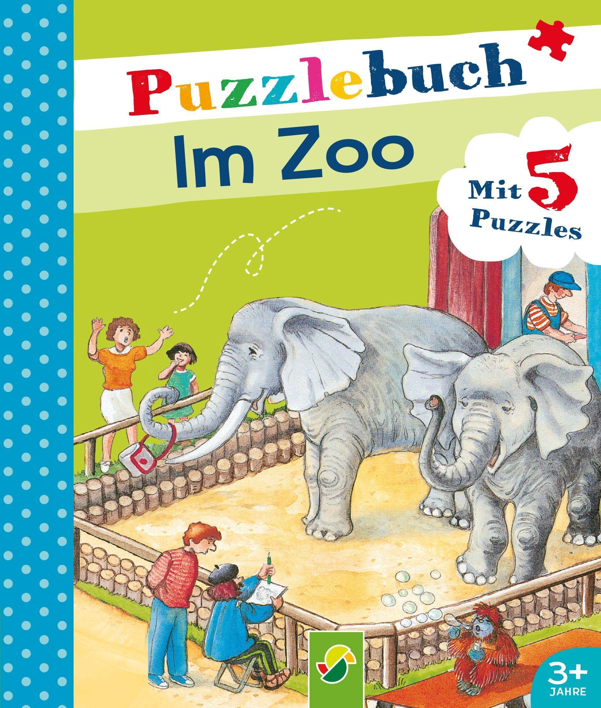 Puzzlebuch Im Zoo für Kinder ab 3 Jahren Non-fiction
