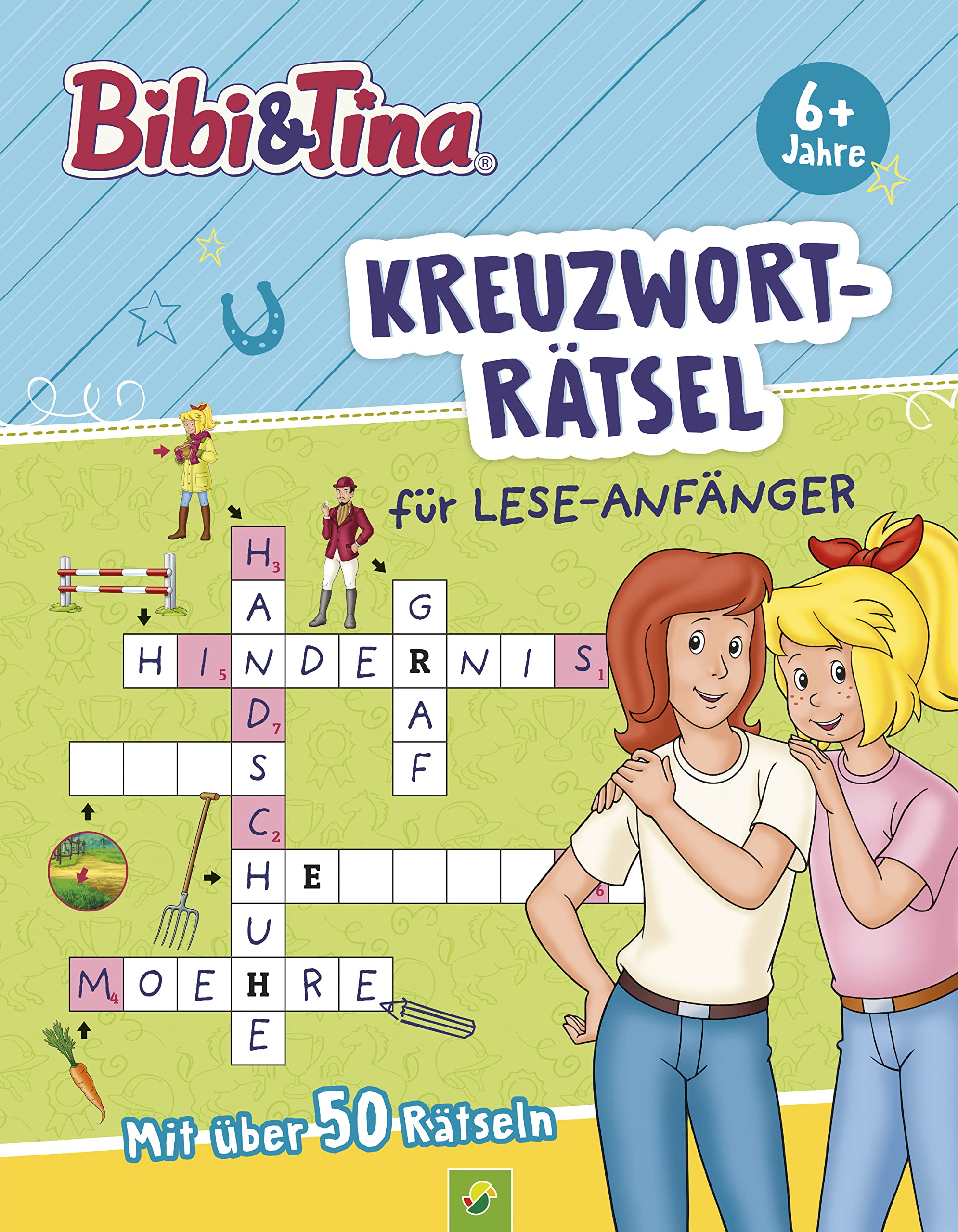 Bibi & Tina Kreuzworträtsel für Lese-Anfänger Leisure & Fun