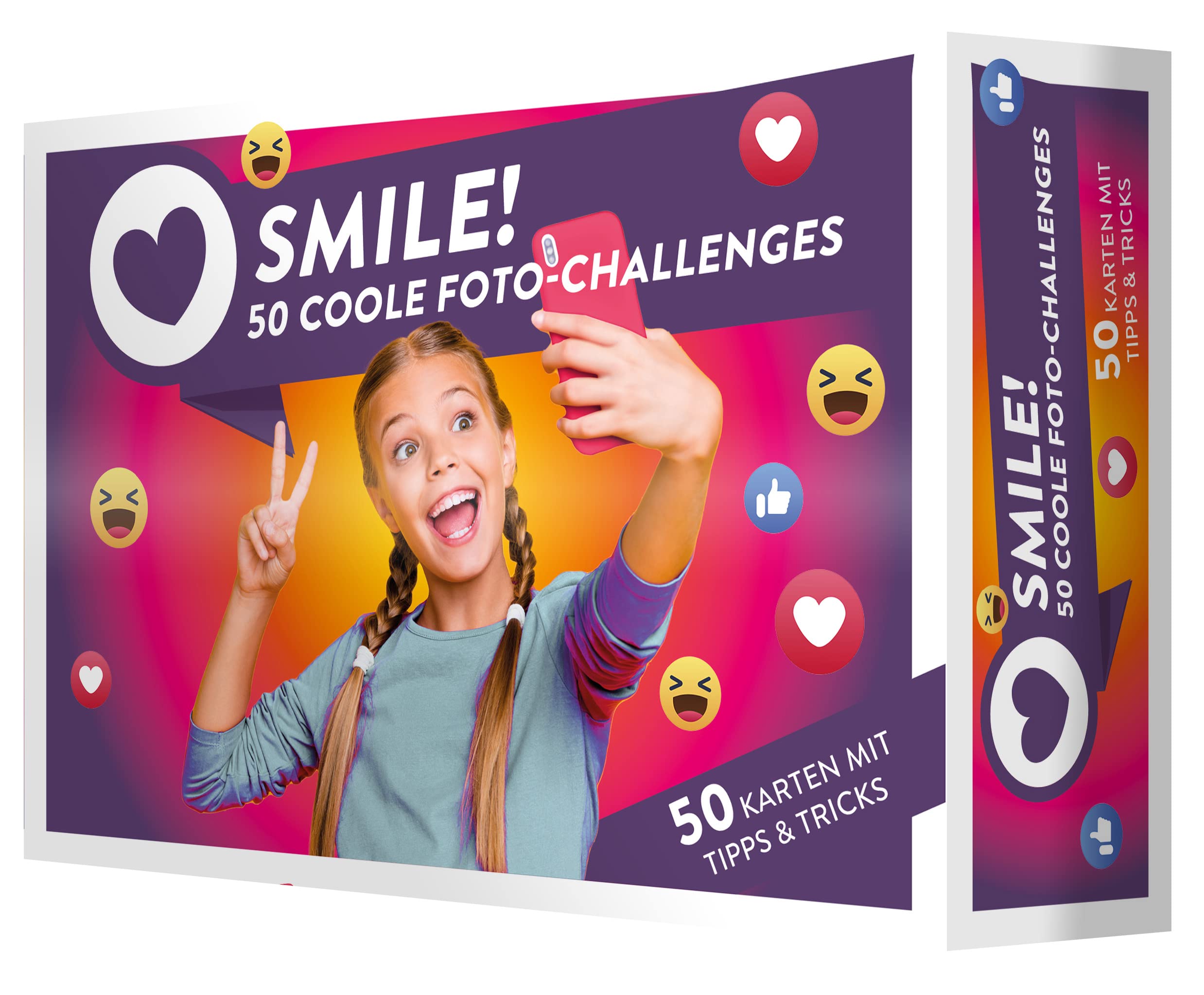 Smile! 50 coole Foto-Challenges: Spielerisches Fotografie-Wissen für Kinder ab 8 Jahren │ Mit Tipps, Tricks, Infos und Challenges für jeden Tag Photography