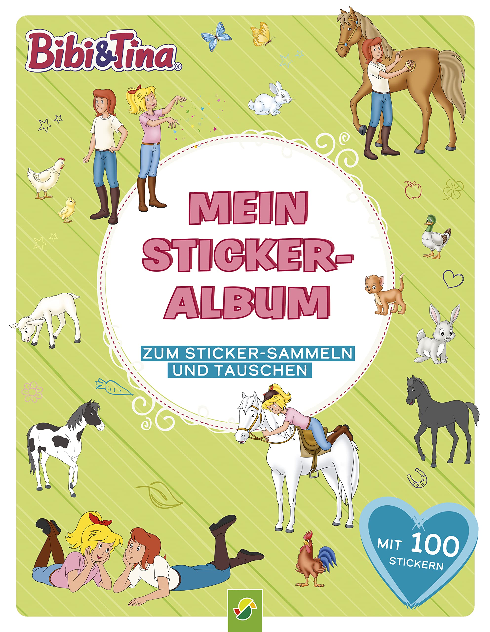 Bibi & Tina Mein Stickeralbum mit 100 Stickern Social Sciences
