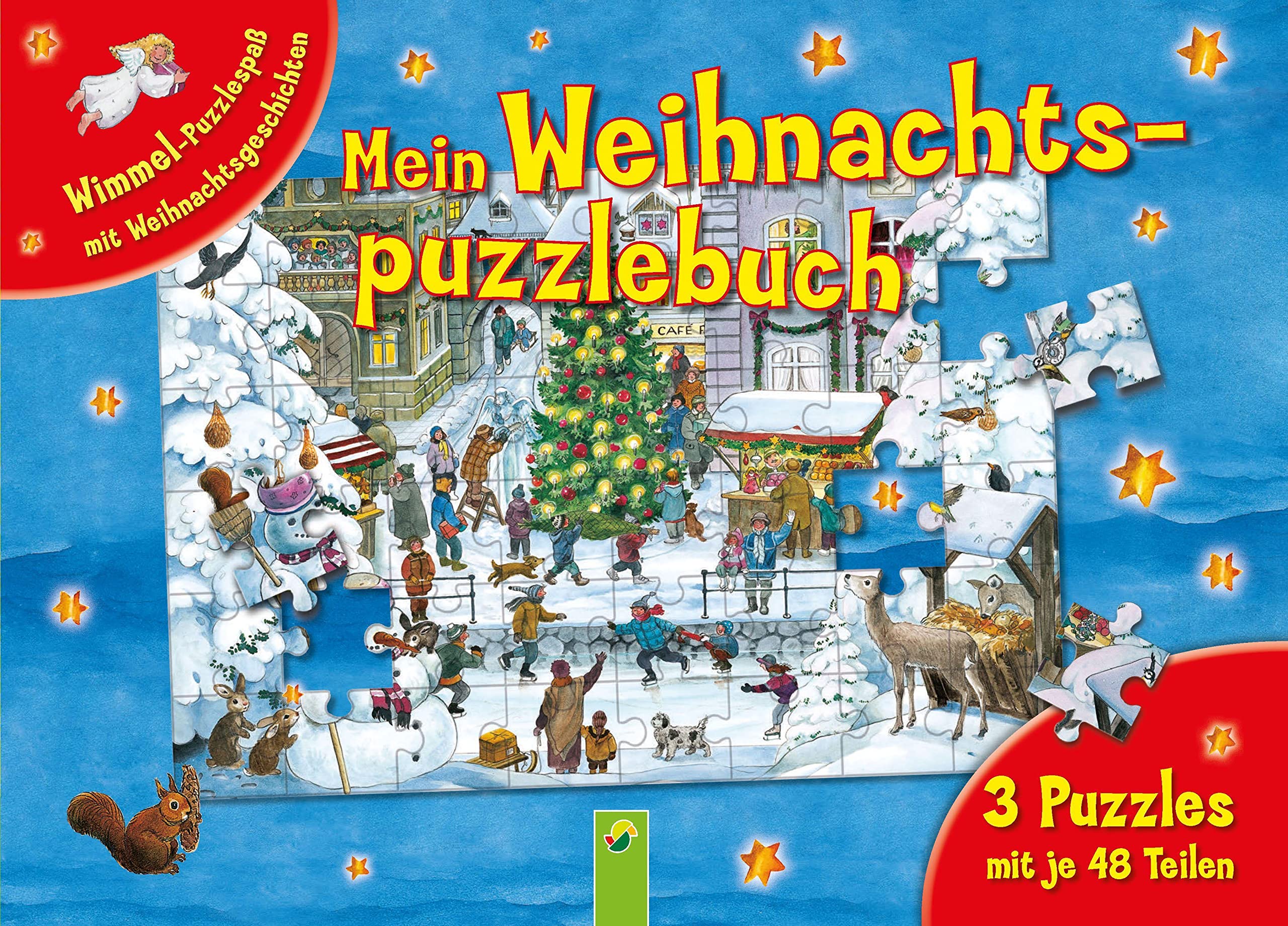 Mein Weihnachts-Puzzlebuch. 3 Puzzles mit je 48 Teilen Tiptoi & Games