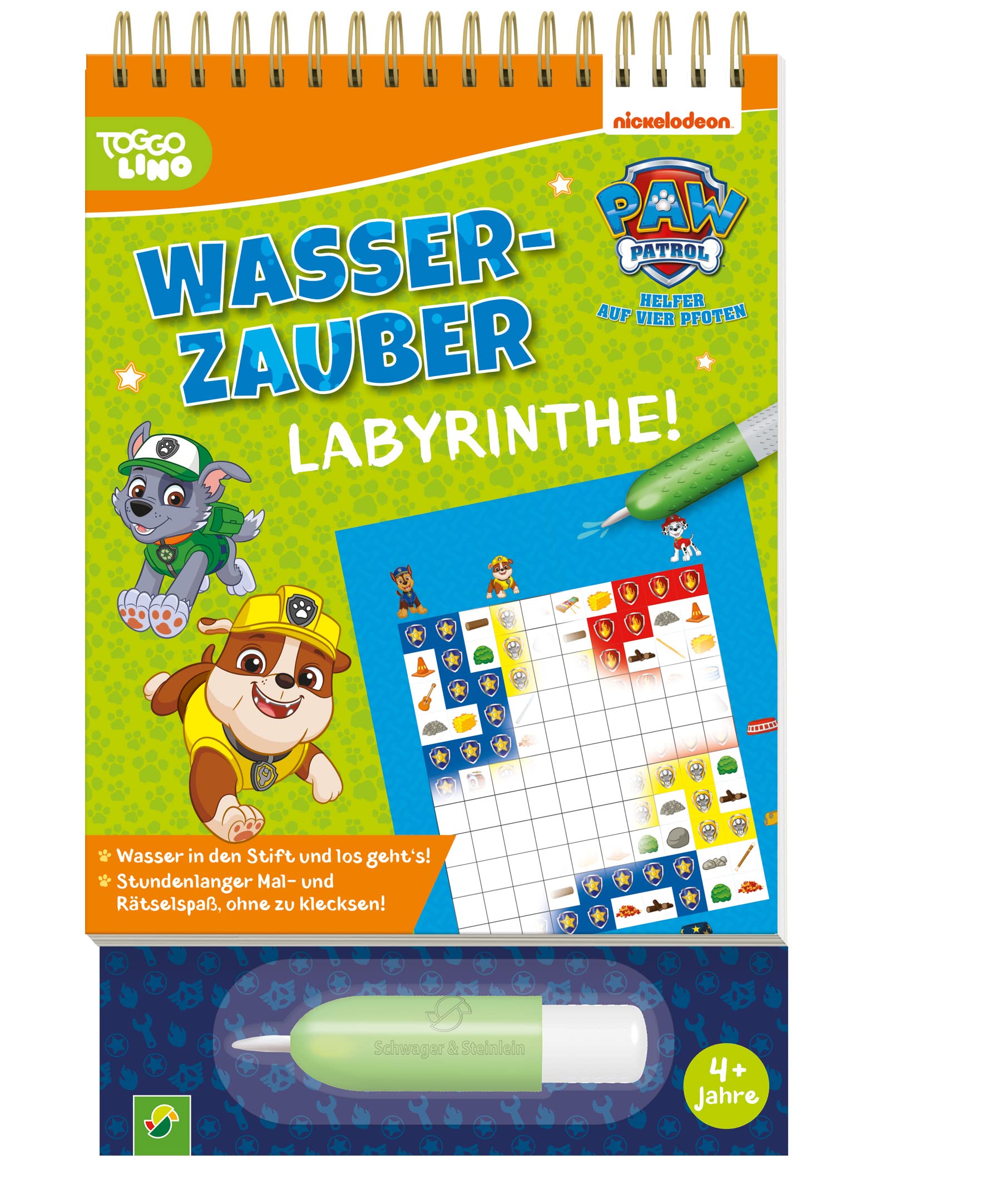 PAW Patrol Wasserzauber | Labyrinthe. Einfach mit Wasser malen! Non-fiction books for kids
