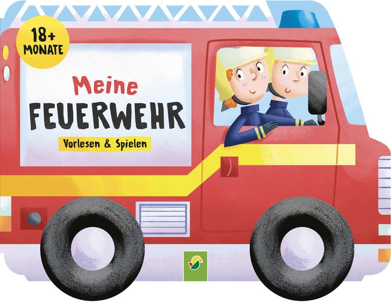Meine Feuerwehr-Räderbuch: Vorlesen & Spielen | Ab 18+ Monate Social Sciences