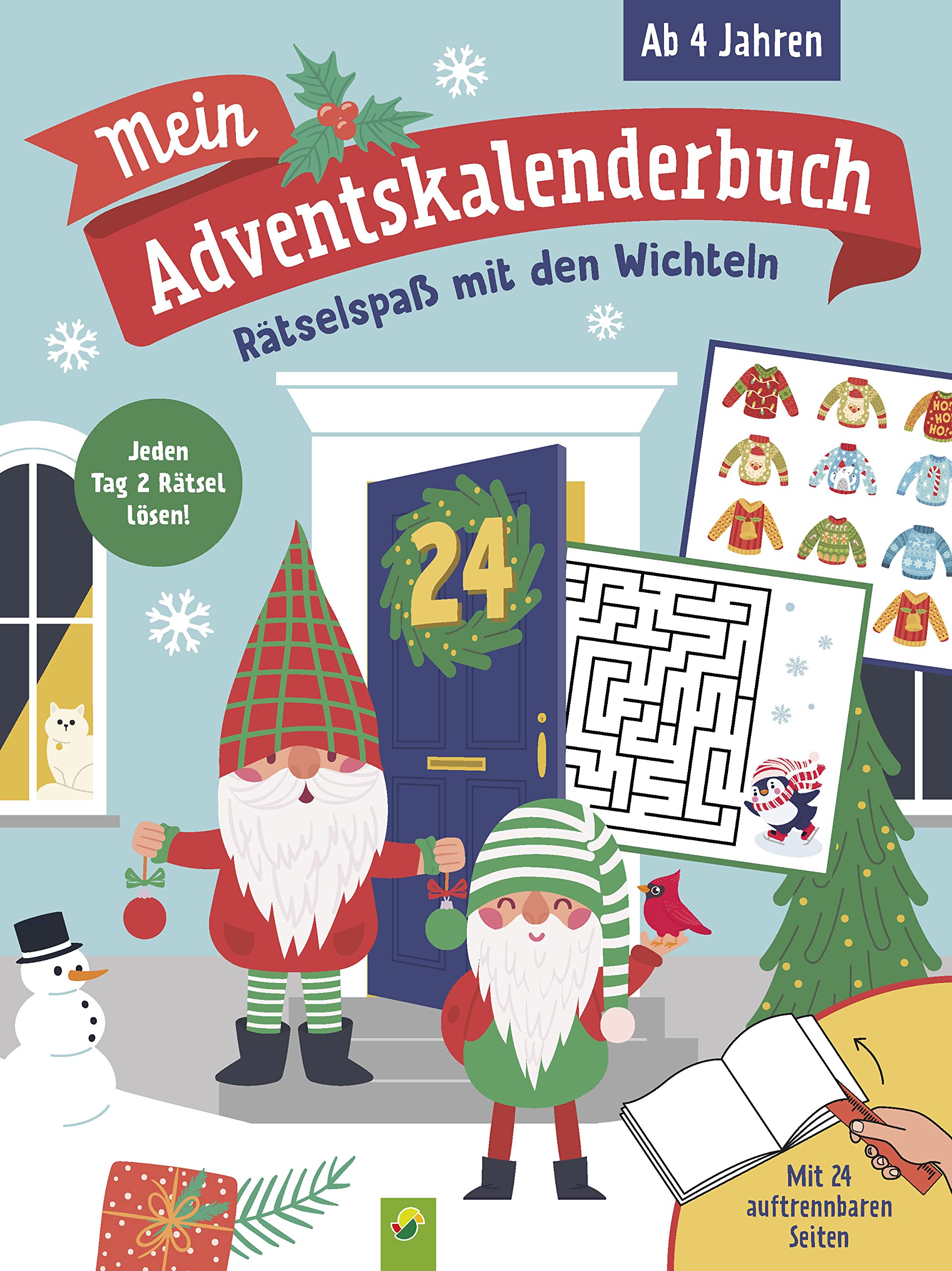 Mein Adventskalenderbuch Rätselspaß mit den Wichteln Lifestyle