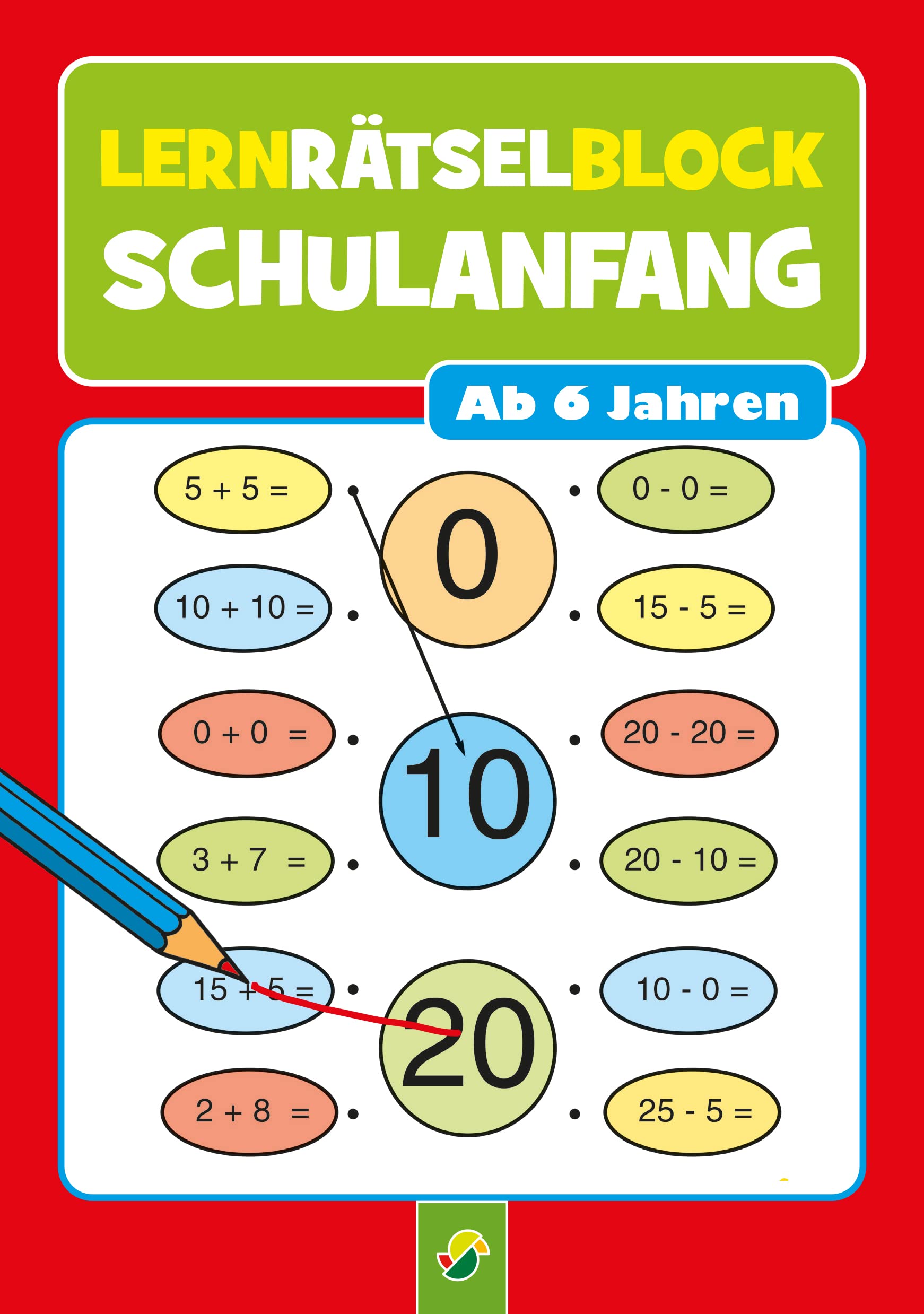 Lernrätselblock Schulanfang | Für Kinder ab 6 Jahren: Das perfekte Geschenk zum Schulanfang | Schultüte | Erster Schultag Tiptoi & Games