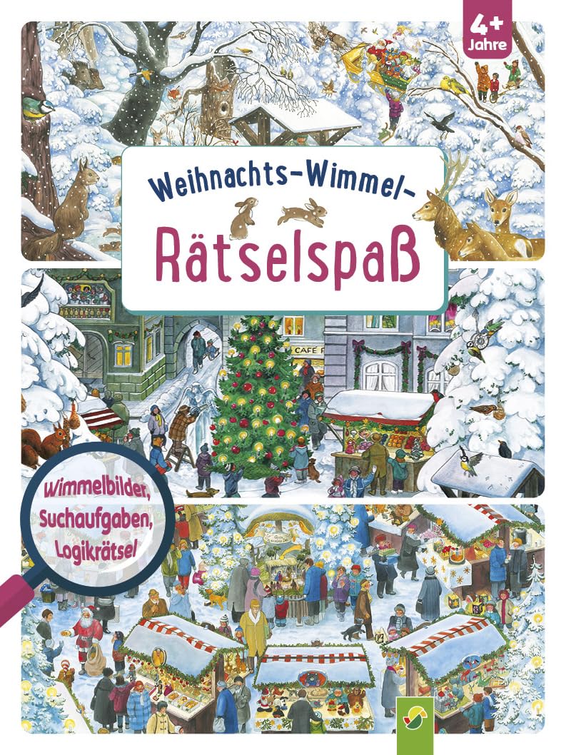 Weihnachts-Wimmel-Rätselspaß Tiptoi & Games