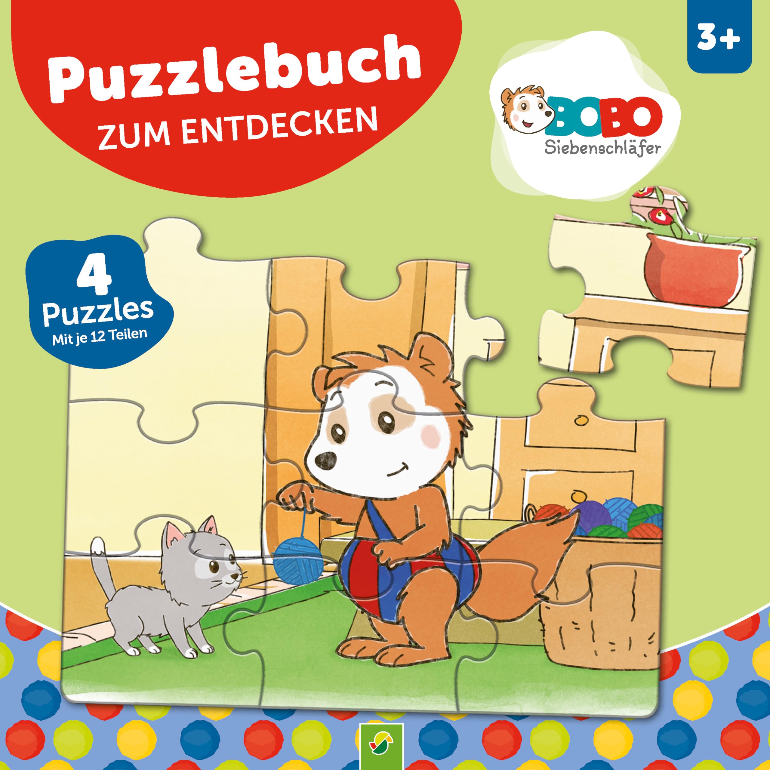 Bobo Siebenschläfer Puzzlebuch zum Entdecken Parents & Children