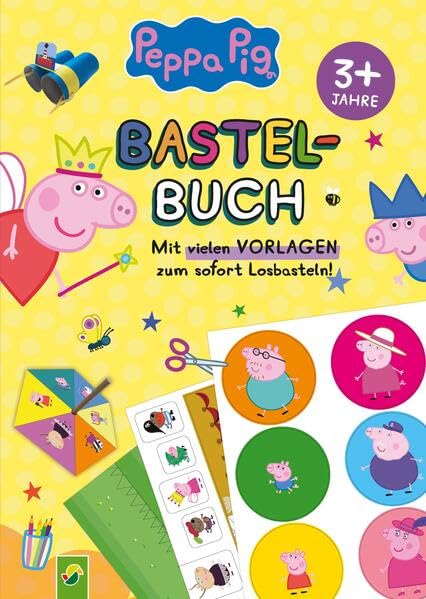 Peppa Pig Bastelbuch: Mit vielen Vorlagen zum sofort Losbasteln! Tiptoi & Games