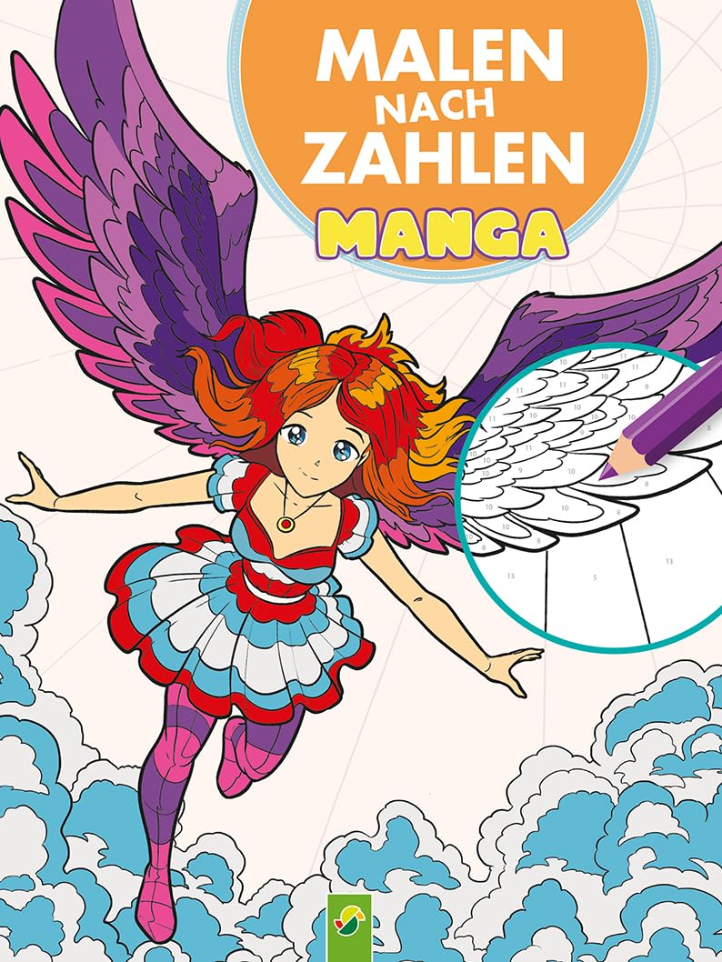 Malen nach Zahlen Manga book