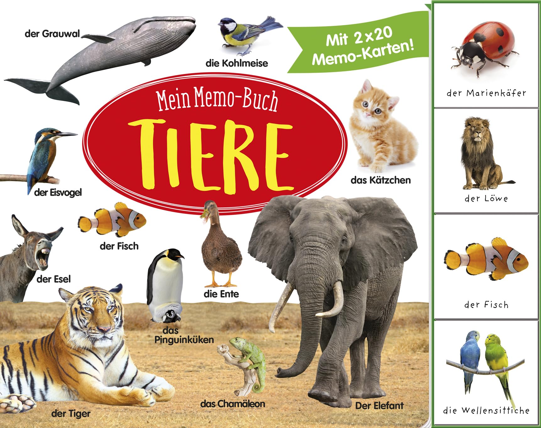Mein Memo-Buch Tiere Tiptoi & Games