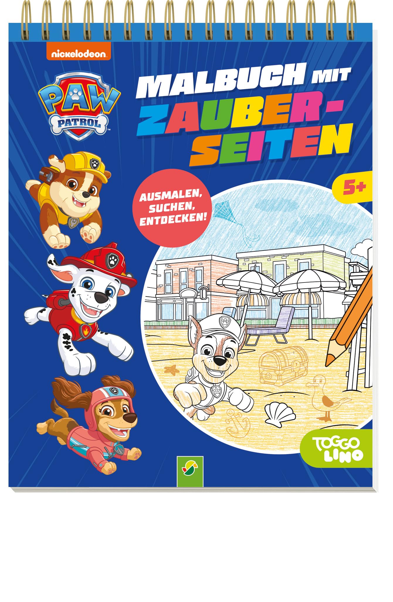 PAW Patrol Malbuch mit Zauberseiten Non-fiction