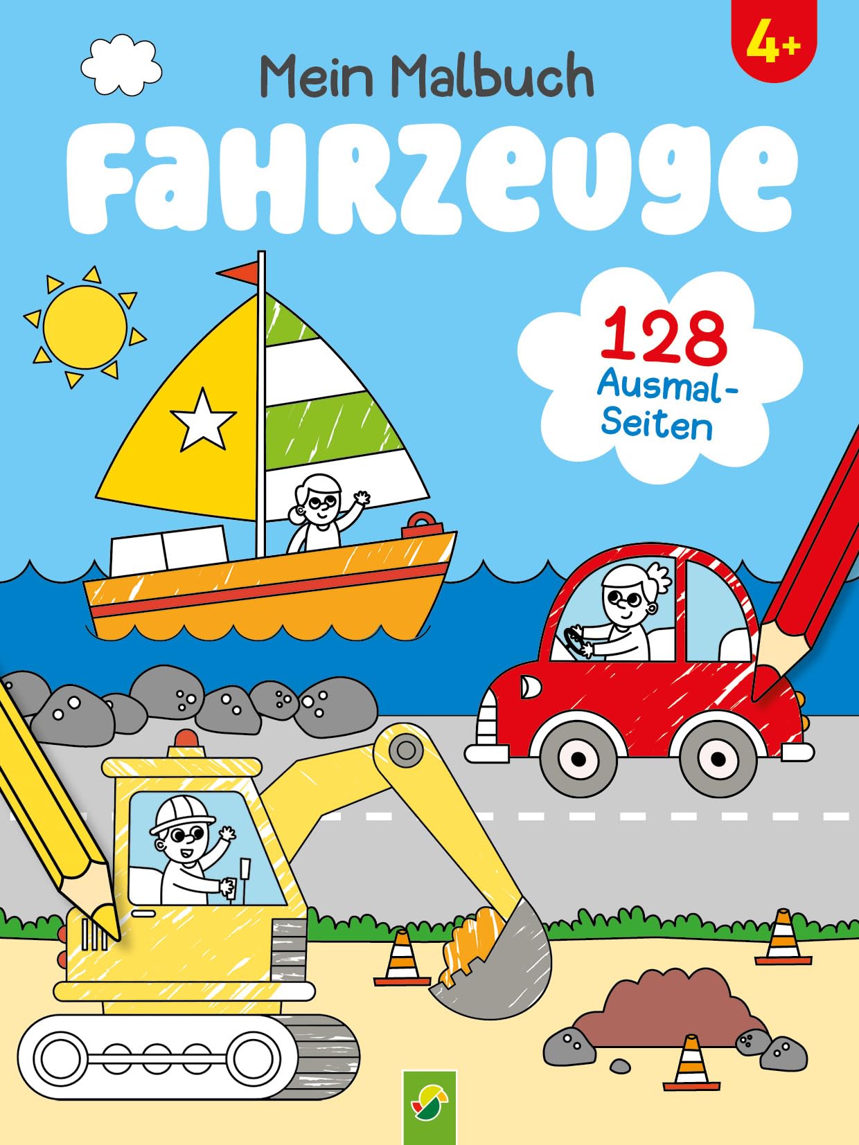 Mein Malbuch Fahrzeuge Non-fiction