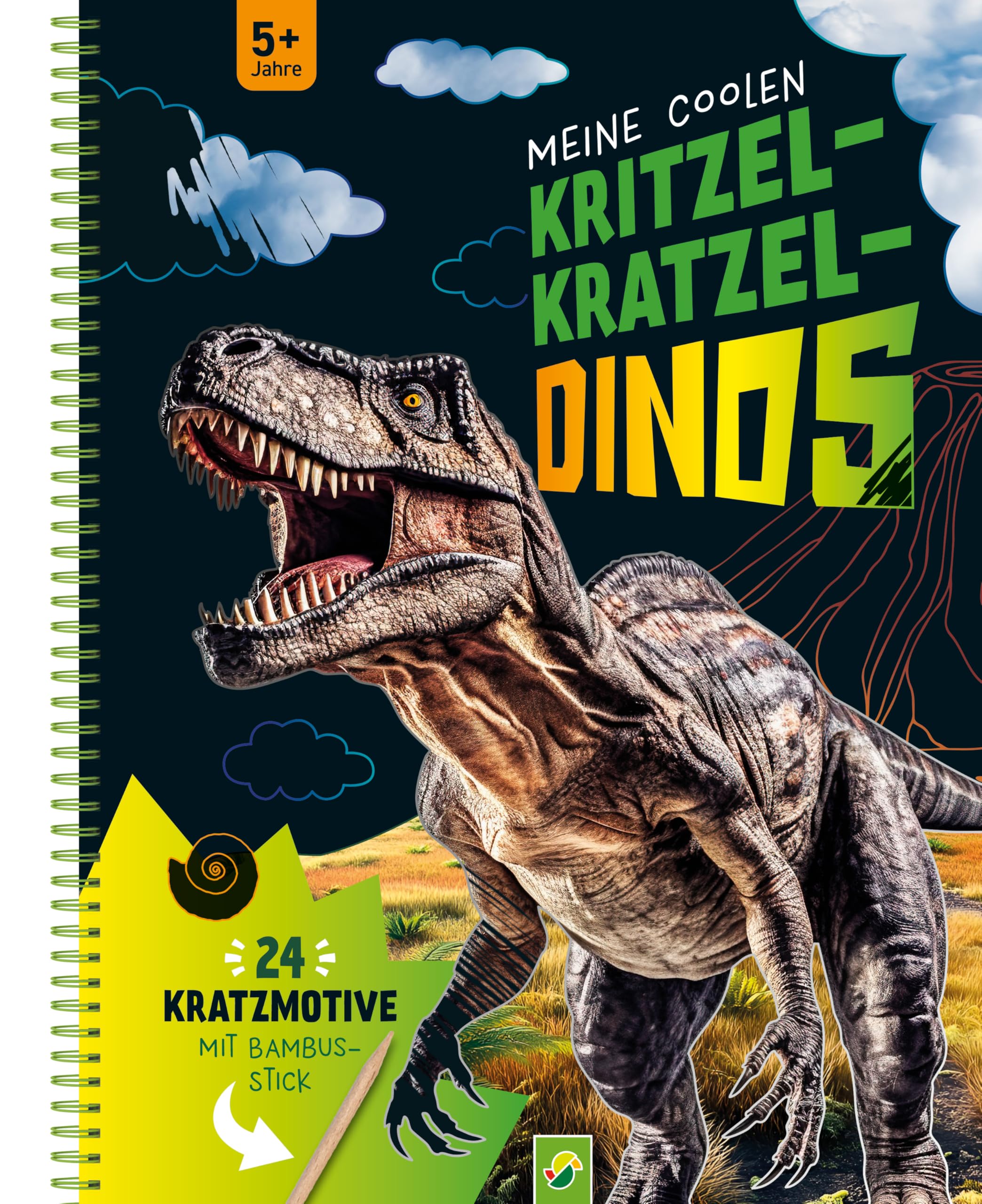 Meine coolen Kritzel-Kratzel-Dinos Leisure, Home & Garden