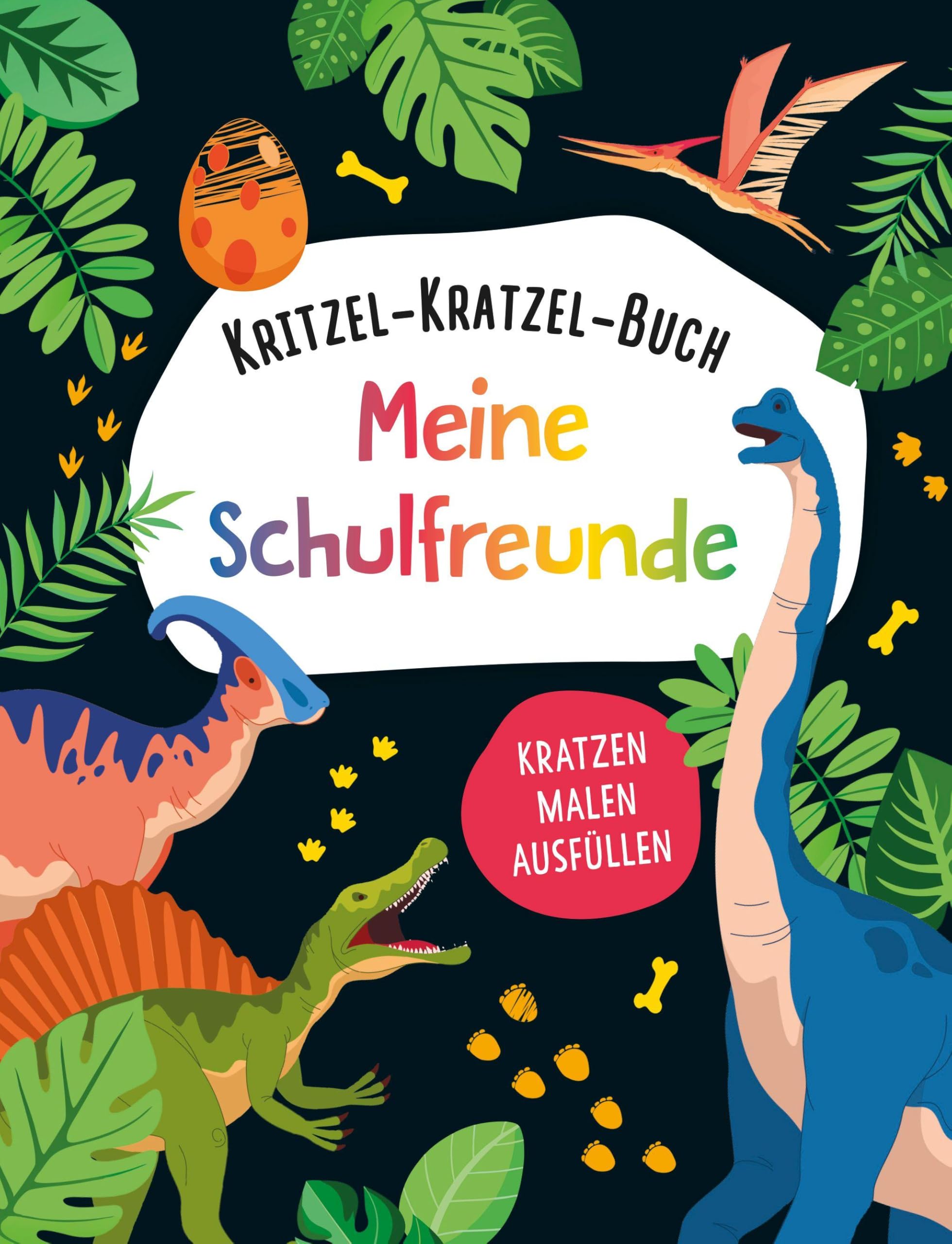 Kritzel-Kratzel-Buch Meine Schulfreunde (Dinos) Non-fiction