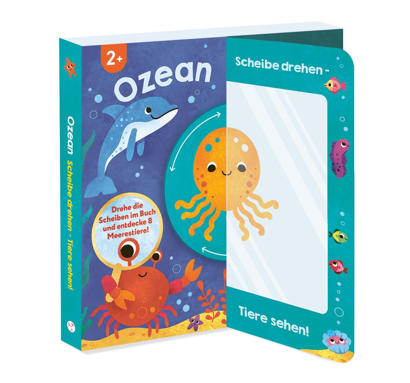 Scheibe drehen - Tiere sehen! Ozean Non-fiction