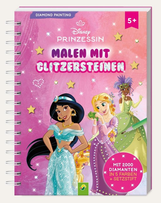 Disney Prinzessin Diamond Painting I Malen mit Glitzersteinen Non-fiction books for kids