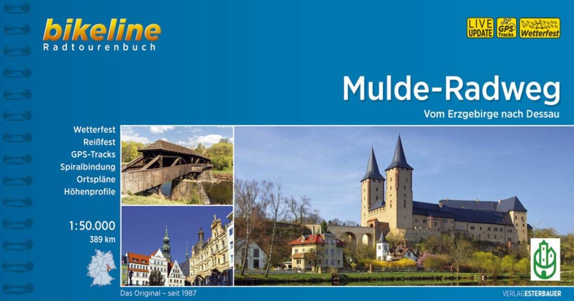 Bikeline Radtourenbuch, Muldental-Radweg: Vom Erzgebirge nach Dessau. Ein original bikeline-Radtourenbuch, wetterfest/reißfest Leisure, Home & Garden