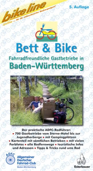 Bett & Bike. Der praktische ADFC-Radführer: Bikeline Bett & Bike, Baden-Württemberg Leisure, Home & Garden