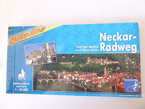 Bikeline Radtourenbuch, Neckar-Radweg. Von der Quelle nach Mannheim. 1:50000, wetterfest/reißfest Leisure, Home & Garden