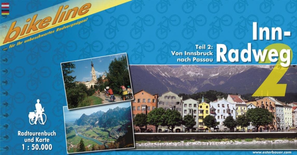 Bikeline Radtourenbuch, Inn-Radweg Teil 2: Von Innsbruck nach Passau, 1:50 000; wetterfest/reißfest; GPS-Tracks-Download Leisure, Home & Garden