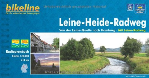 Bikeline Radtourenbuch: Leine- Heide-Radweg: Von der Leine-Quelle bis nach Hamburg. 1:50.000, 414 km, wetterfest/reißfest, GPS-Tracks Download Leisure, Home & Garden