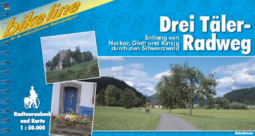 Drei-Täler-Radweg-Entlang-von-Neckar,-Glatt-&-Kinzig-UITV. book