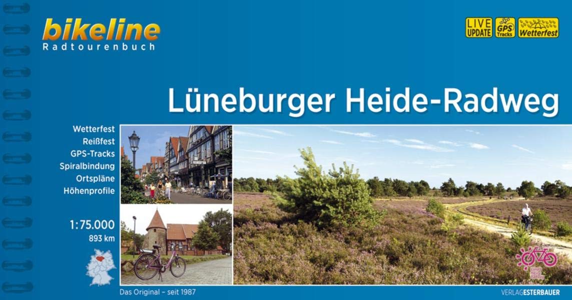Bikeline Lüneburger Heide-Radweg Leisure, Home & Garden