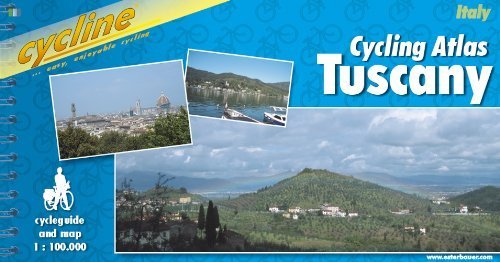 Cycling Atlas Tuscany: 1:100000 Leisure, Home & Garden