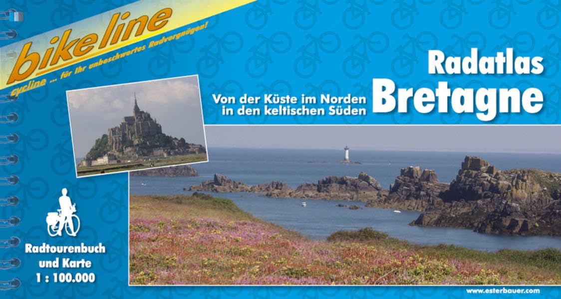 Radatlas Bretagne: Von der Küste im Norden in den keltischen Süden (Bikeline Radtourenbücher) Leisure, Home & Garden