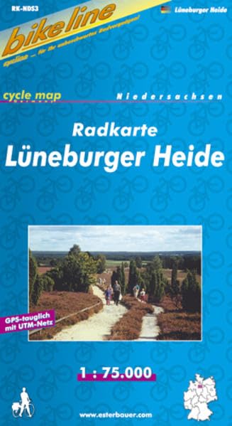 Lüneburger Heide: 1:75000. (RK-NDS3): Buchholz, Lüneburg, Soltau, Celle. GPS tauglich m. UTN-Netz. Mit Zentrums- u. Ortsplänen (Bikeline Radkarte) Leisure, Home & Garden
