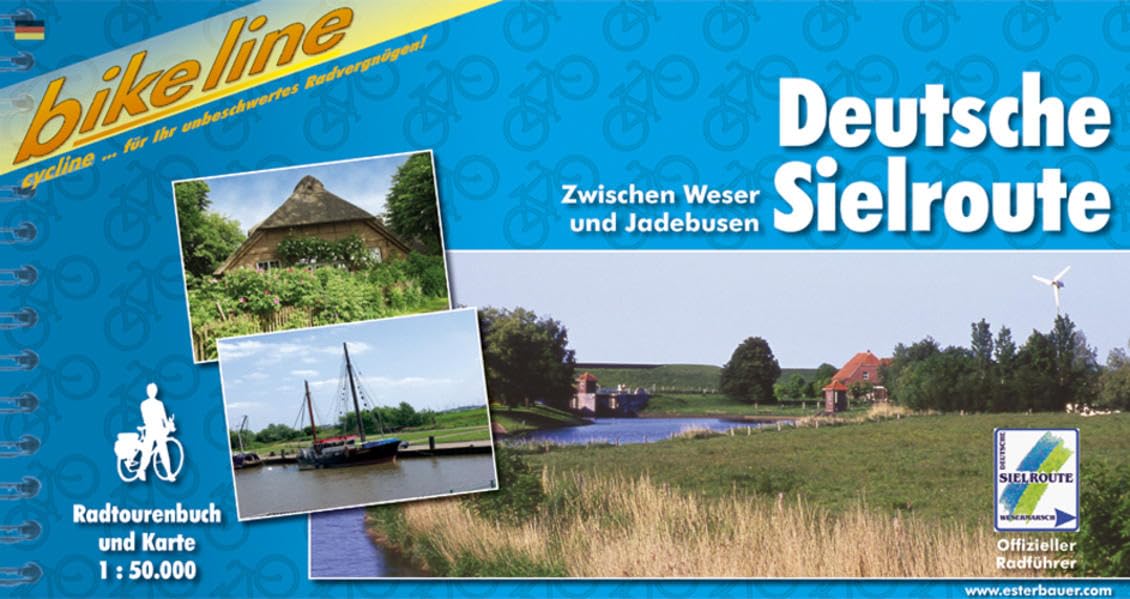 Deutsche Siel-Route: Zwischen Weser und Jadebusen. 1:50000 (Bikeline Radtourenbücher) Leisure, Home & Garden