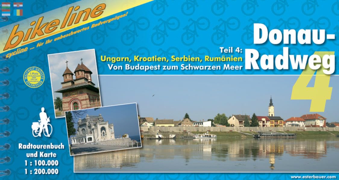 Donauradweg / Von Budapest zum Schwarzen Meer - Ungarn, Kroatien, Serbien, Rumänien: 1:100000; 1:200000 (Bikeline Radtourenbücher) Leisure, Home & Garden