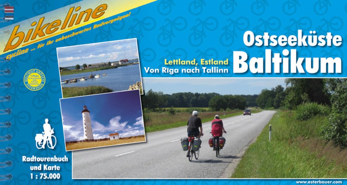 Ostseeküste Baltikum: Lettland, Estland: Von Riga nach Tallinn. 1:75000 (Bikeline Radtourenbücher) Leisure, Home & Garden