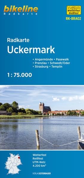 Bikeline Radkarte Deutschland Uckermark 1 : 75 000 Leisure, Home & Garden