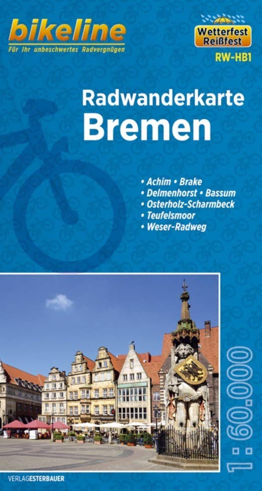 Radwanderkarte Bremen RW-HB1 (bikeline Radwanderkarte) Leisure, Home & Garden
